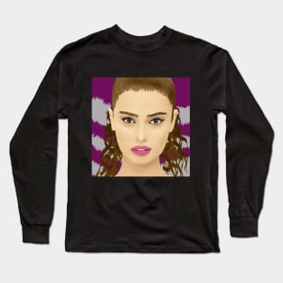 Lady icon Long Sleeve T-Shirt